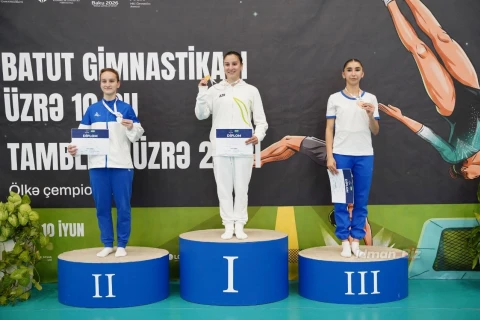 Batut və tamblinq üzrə Azərbaycan çempionatının qalibləri bəlli olub