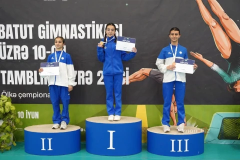 Batut və tamblinq üzrə Azərbaycan çempionatının qalibləri bəlli olub