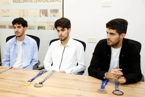 İdmançılarımızın beynəlxalq uğurları Paralimpiya Komitəsində müzakirə olundu - FOTO