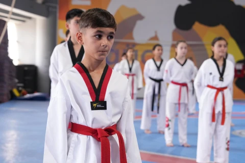50 taekvondoçu dan dərəcəsi uğrunda imtahan verib - FOTO
