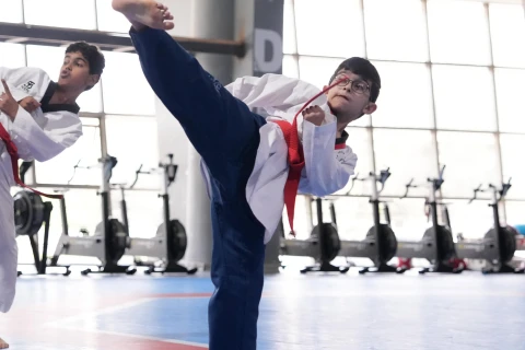 50 taekvondoçu dan dərəcəsi uğrunda imtahan verib - FOTO