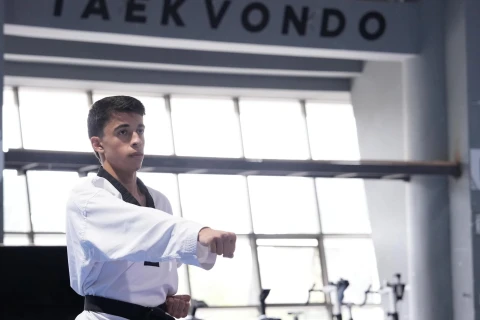50 taekvondoçu dan dərəcəsi uğrunda imtahan verib - FOTO