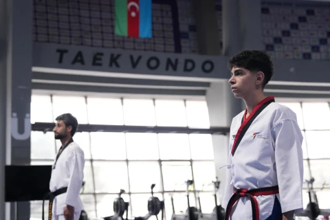 50 taekvondoçu dan dərəcəsi uğrunda imtahan verib - FOTO