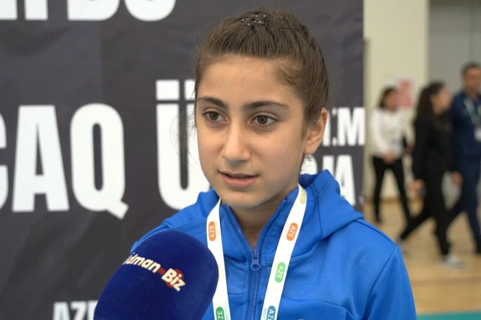 Əsnad Niftiyeva: “Qızıl medal məni çox sevindirdi” - VİDEO
