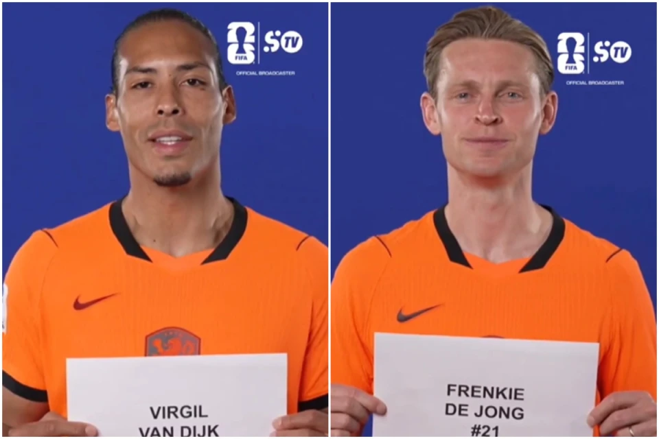 Niderland futbolçuları ad səhvlərindən bezdi - VİDEO