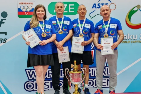Stolüstü tennis üzrə Liqa turniri başa çatıb - FOTO