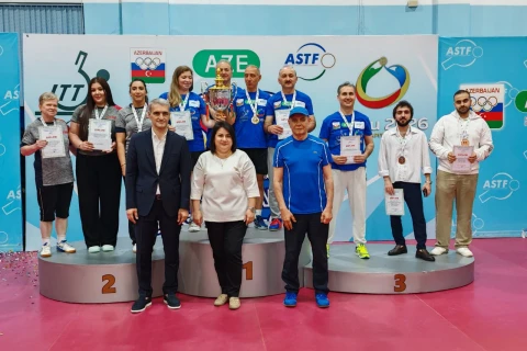 Stolüstü tennis üzrə Liqa turniri başa çatıb