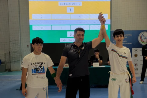 Kapoeyra üzrə ölkə çempionatı keçirilib