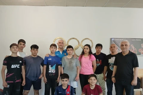 AAF-dan gənc ağırlıqqaldıranlara yeni dəstək - FOTO