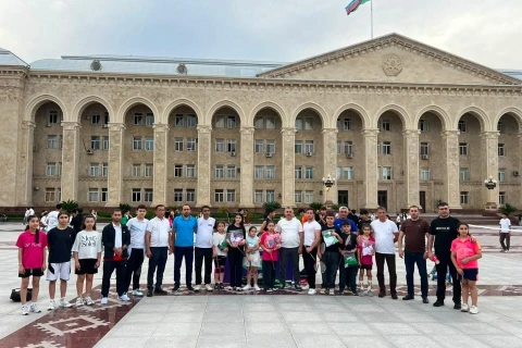 Gəncədə “Meydandan Arenaya” layihəsi çərçivəsində badminton yarışı keçirilib - FOTO