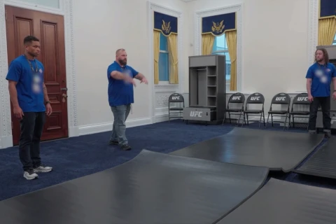 Бойцы UFC будут готовиться к турниру в Белом доме - ВИДЕО