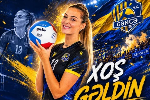 “Gəncə” serbiyalı voleybolçu transfer edib