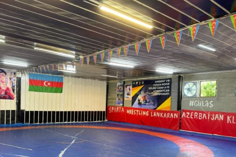 AGF rəhbərliyi Lənkəran və Astarada güləş zallarına baxış keçirib