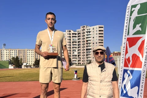Чемпион Европы Назим Бабаев завершил карьеру: в Баку подвели итоги чемпионата Азербайджана по легкой атлетике - ФОТО