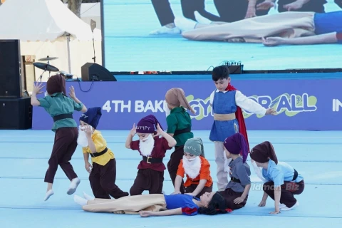 “Gimnastika hamı üçün” Bakı beynəlxalq festivalı start götürüb