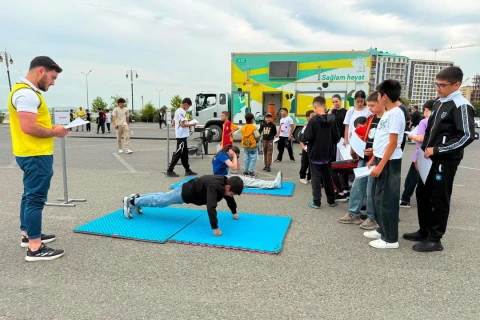 Sumqayıt, Abşeron və Xızıda idman sınaqları keçirilib - FOTO