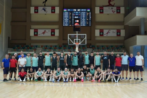 Millilərimizin Gəncə hazırlığı başa çatdı: növbəti dayanacaq Bakı - FOTO