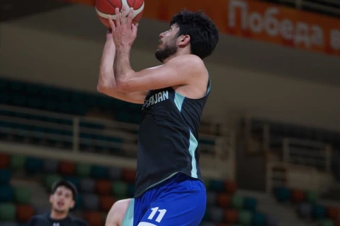 Millilərimizin Gəncə hazırlığı başa çatdı: növbəti dayanacaq Bakı - FOTO