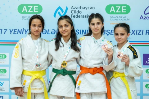 Sumqayıtda 125 yeniyetmə cüdoçu tatamiyə çıxdı - FOTO