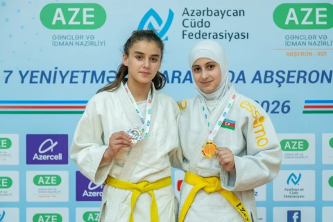 Sumqayıtda 125 yeniyetmə cüdoçu tatamiyə çıxdı - FOTO