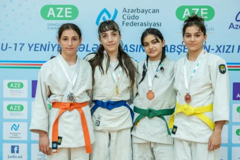 Sumqayıtda 125 yeniyetmə cüdoçu tatamiyə çıxdı - FOTO