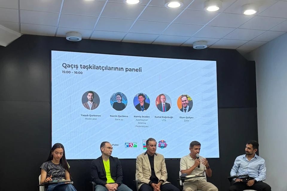 Bakıda qaçış mədəniyyətinə həsr olunan forum keçirildi - FOTO