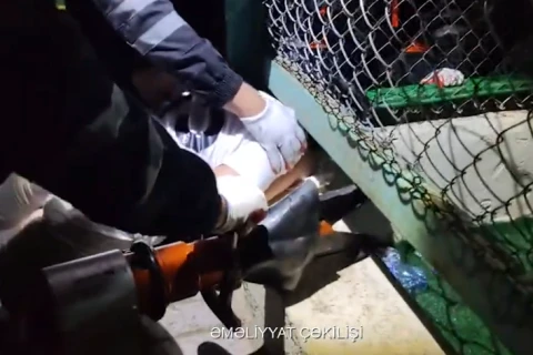 В Бинагади поход на футбольное поле едва не закончился трагедией