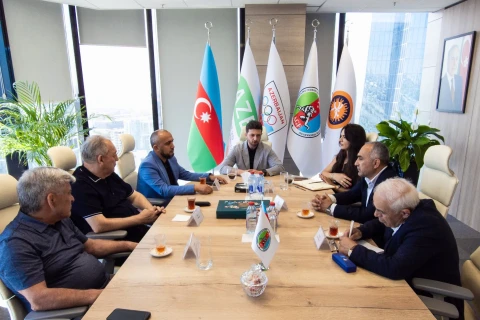 Güləş Federasiyasında yeni komitə fəaliyyətə başlayıb - FOTO