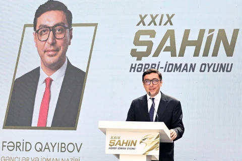 Goranboyda 29-cu “Şahin” hərbi-idman oyununun final mərhələsi baş tutub - FOTO