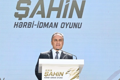 Goranboyda 29-cu “Şahin” hərbi-idman oyununun final mərhələsi baş tutub - FOTO
