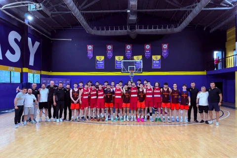 Oğlan basketbolçulardan ibarət U-20 millimiz Tbilisidə iki qələbə qazanıb