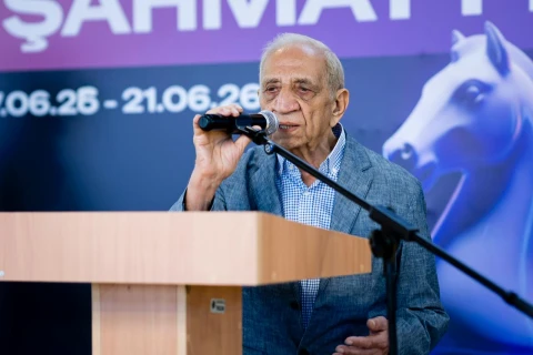 Beşinci LANDAU Şahmat Festivalına start verilib - FOTO
