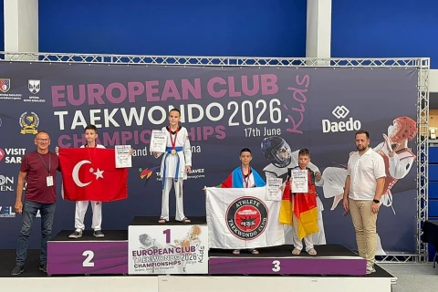 Taekvondoçularımız klublararası Avropa çempionatında altı medal qazanıblar - FOTO