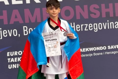 Taekvondoçularımız klublararası Avropa çempionatında altı medal qazanıblar - FOTO