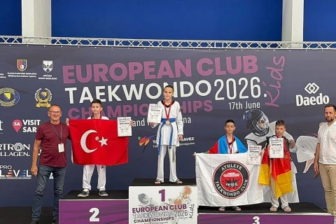 Taekvondoçularımız Klublararası Avropa çempionatıda 6 medal qazanıblar