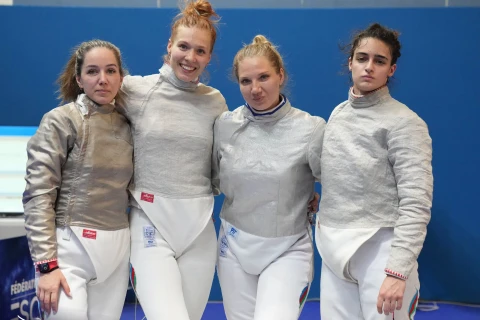 Sablyaçılarımız Avropa çempionatında ilk səkkizliyə düşüblər