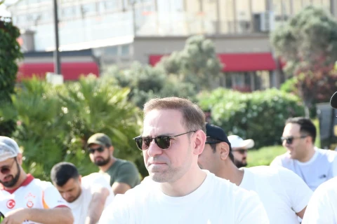 Dənizkənarı Bulvarda veloyürüş keçirilib