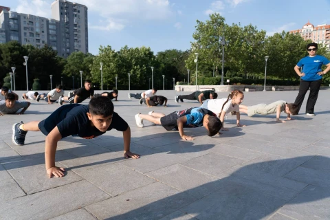 Rəsul Çunayev “Səhər idmanı” layihəsinə qoşulub - FOTO