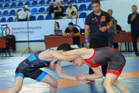 Məktəblilərin olimpiadasında ilk finalçılar bəlli oldu - FOTO