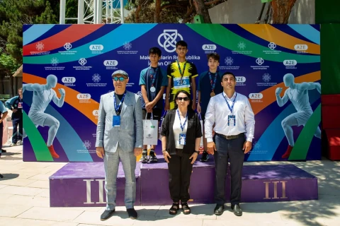 Məktəblilərin ilk olimpiadasında atletika qalibləri bilindi - FOTO