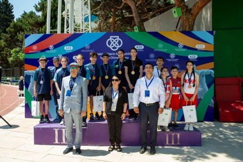 Məktəblilərin ilk olimpiadasında atletika qalibləri bilindi - FOTO