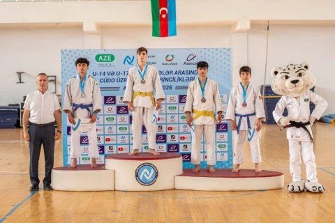 Qaxda U-17 cüdoçular arasında region birinciliyi keçirilib - FOTO