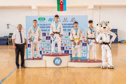 Qaxda U-17 cüdoçular arasında region birinciliyi keçirilib - FOTO
