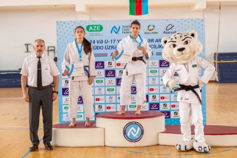 Qaxda U-17 cüdoçular arasında region birinciliyi keçirilib - FOTO