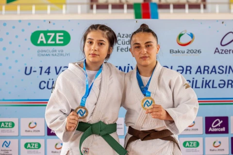 Qaxda U-17 cüdoçular arasında region birinciliyi keçirilib - FOTO