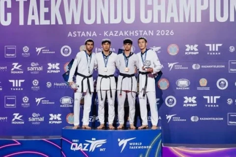 Azərbaycan taekvondoçuları beynəlxalq yarışda üç medal qazanıblar