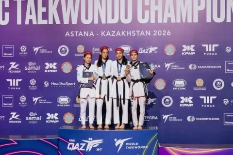 Azərbaycan taekvondoçuları beynəlxalq yarışda üç medal qazanıblar