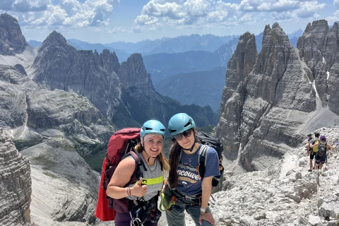 Alpinistlərimiz İtaliyanın Dolomit dağlarında Monte Paterno zirvəsinə qalxıblar - FOTO