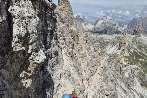 Alpinistlərimiz İtaliyanın Dolomit dağlarında Monte Paterno zirvəsinə qalxıblar - FOTO