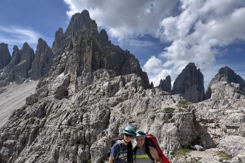 Alpinistlərimiz İtaliyanın Dolomit dağlarında Monte Paterno zirvəsinə qalxıblar - FOTO